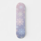 Skateboard Motif Snowflake (Devant)