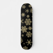 Skateboard Motif Snowflake (Devant)