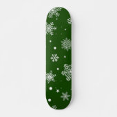 Skateboard Motif Snowflake (Devant)