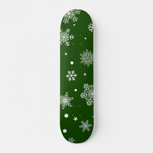 Skateboard Motif Snowflake (Devant)