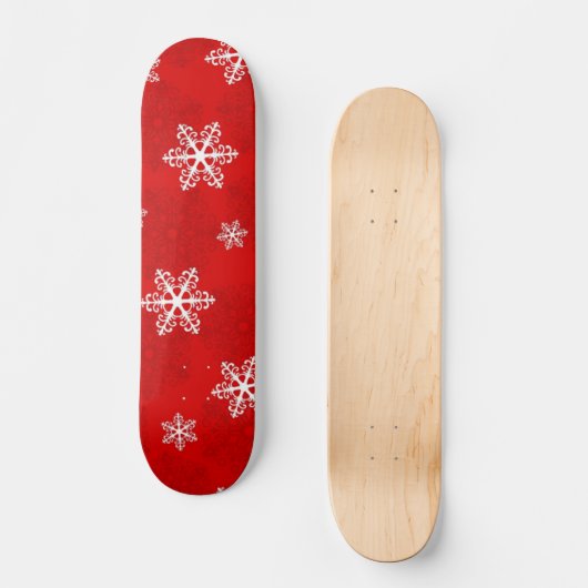 Skateboard Motif Snowflake (Recto)