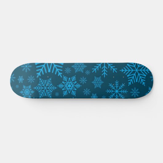 Skateboard Motif Snowflake (Horz)