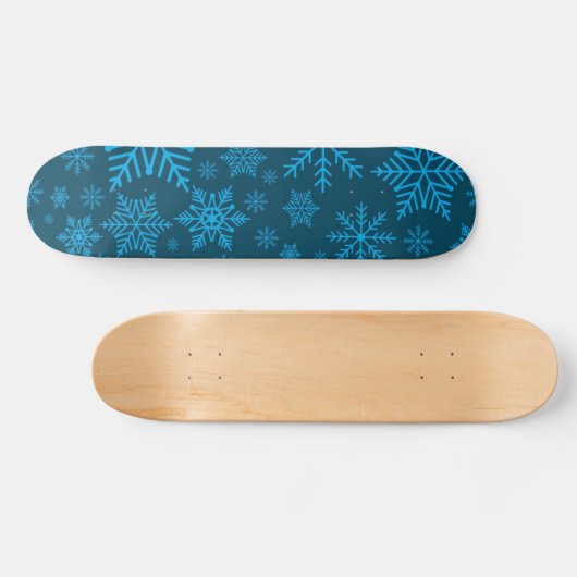 Skateboard Motif Snowflake (Horz)