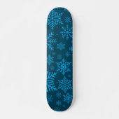 Skateboard Motif Snowflake (Devant)