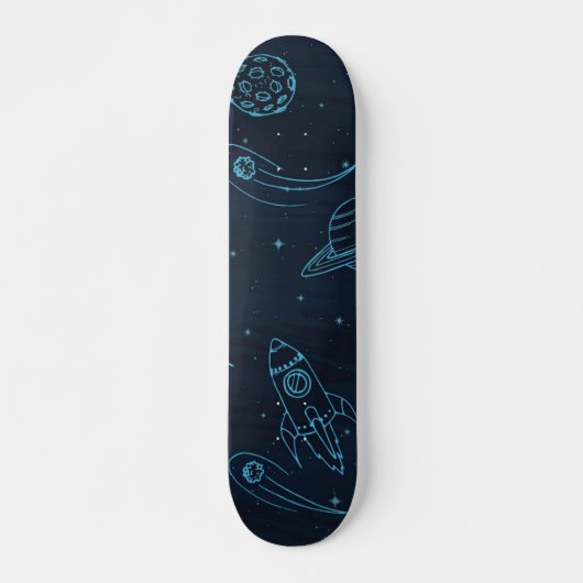 Skateboard Motif spatial (Devant)