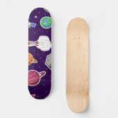 Skateboard Motif spatial (Recto)