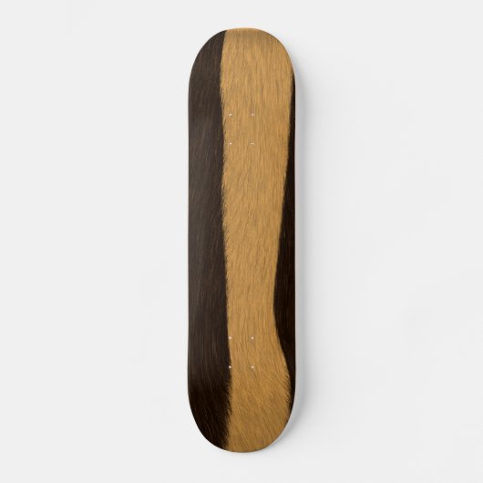 Skateboard Motif Tiger Stripes. (Recto)