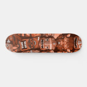 SKATEBOARD MOTIF TIKI 2 (Horz)