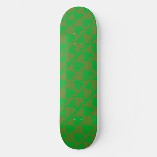 Skateboard Motif Trèfle (Recto)