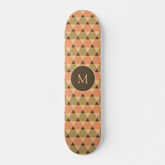 Skateboard Motif triangles (Devant)