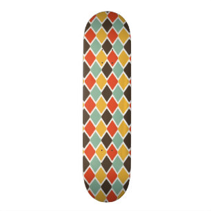 Skateboard Motif tribal de mode d'ikat moderne