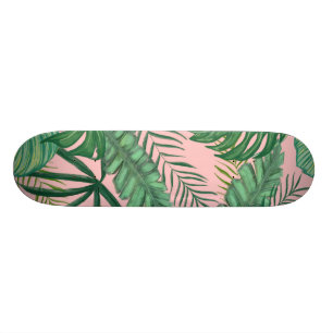 Skateboard Motif tropical