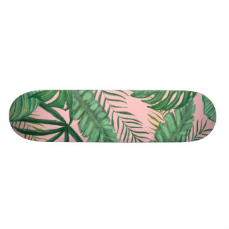 Skateboard Motif tropical