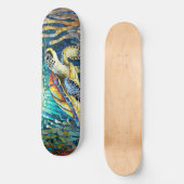 Skateboard motif tropical (Recto)