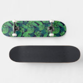 Skateboard Motif tropical de feuille (Horz)