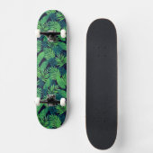 Skateboard Motif tropical de feuille (Recto)