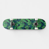 Skateboard Motif tropical de feuille (Horz)