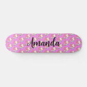 Skateboard Motif Unicorn (Horz)