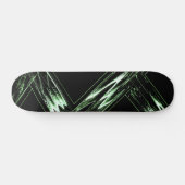 Skateboard Motif vert de pin gras (Horz)