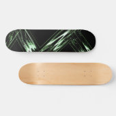 Skateboard Motif vert de pin gras (Horz)