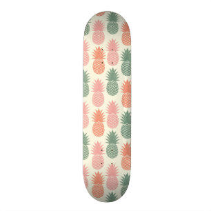 Skateboard Motif vintage 2 d'ananas