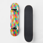 Skateboard Motif vintage de harlequin (Recto)