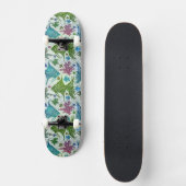 Skateboard Motif vintage de poissons (Recto)