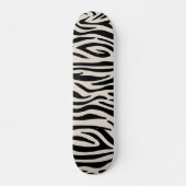 Skateboard Motif Zebra Lines (Devant)