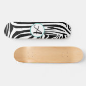 Skateboard Motif Zèbre (Horz)