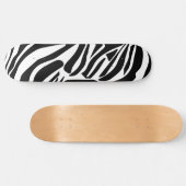 Skateboard Motif zèbre (Horz)