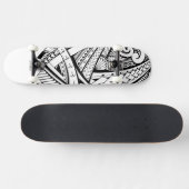Skateboard Motifs tribaux Samoans de fer de lance de (Horz)