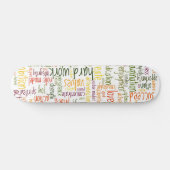 Skateboard Motivational Words #2 skatedecks (Horz)