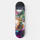 Skateboard Motorcycle Riding Dragon (Recto)