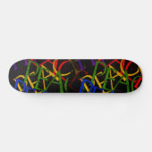 Skateboard Mots de paix (Horz)