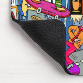 Skateboard Mousepad Muismat (Hoek)