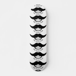 Skateboard Moustache