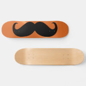 Skateboard Moustache noire amusante 11 (Horz)