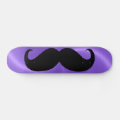 Skateboard Moustache noire amusante 20 (Horz)