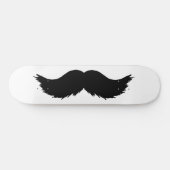 Skateboard Moustache noire furtive (Horz)