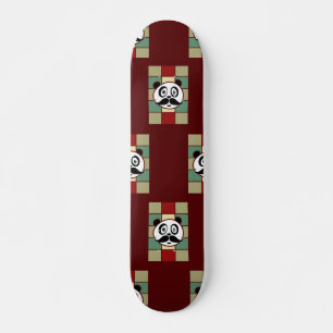 Skateboard Moustache Panda 2