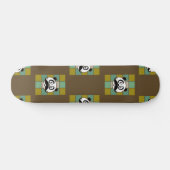Skateboard Moustache Panda 4 (Horz)