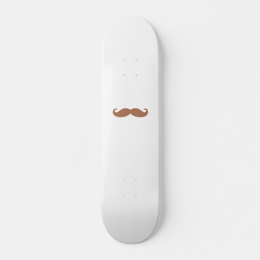 Skateboard moustache simple (Devant)