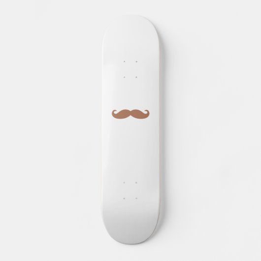 Skateboard moustache simple (Recto)