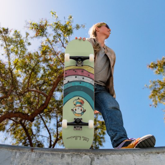 Skateboard Mouton Ballerina (Extérieur 1)