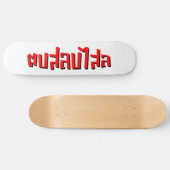 Skateboard Muay Thai ♥ Dop Salop Salai décollé (Horz)