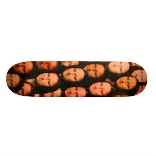 Skateboard Multi-Mona dans l'orange - les années 70 style