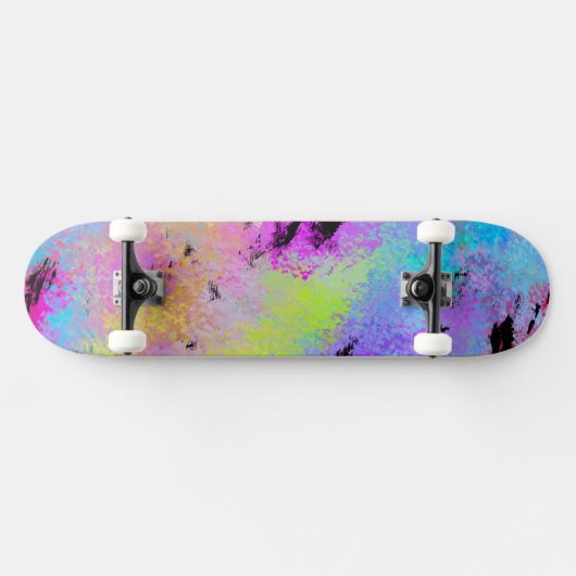 Skateboard Multicolor Abstrait (Horz)