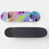 Skateboard Multicolor Abstrait (Horz)