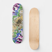 Skateboard Multicolores liquides (Recto)