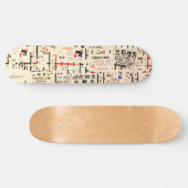 Skateboard Mur de panneau publicitaire déchiré (Horz)